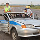 Пьяный водитель разорвал пополам машину ДПС