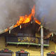 Пожар в ресторане «Диканька» тушили больше двух часов