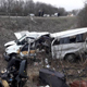 Курская область. Под Медвенкой разбился микроавтобус, погибли трое пассажиров