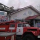 В Курске сгорела сауна на улице Запольной