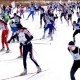 2500 курян вышли на «Лыжню России»