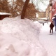 Обильный мартовский снегопад в Курске может усложнить весенний паводок