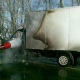 В Курской области на трассе сгорела «Газель»