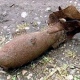 В Курской области талые воды вымыли авиабомбу