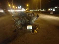 В Курске из-за аварии образовалась километровая пробка