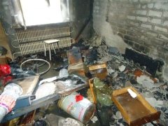 Возгорание произошло в Курске на Магистральном проезде Возгорание произошло в Курске на Магистральном проезде