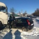Курская область. Водитель «Лады», въехавшей в фуру, умер в больнице