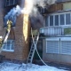 Курск. Во время пожара в девятиэтажке спасены 20 человек