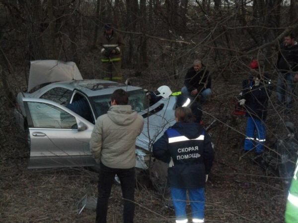 В Курской области в страшной аварии погибли два человека