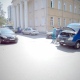 В центре Курска столкнулись три автомобиля: один человек госпитализирован