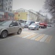 В центре Курска внедорожник сбил мужчину на «зебре»