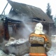 Под Курском сгорел дом