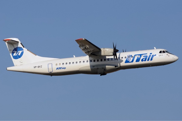 Рейсы будет выполнять авиакомпания "ЮТэйр", самолетами ATR-72 Рейсы будет выполнять авиакомпания "ЮТэйр", самолетами ATR-72