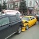 В Курске столкнулись три машины, есть пострадавшие