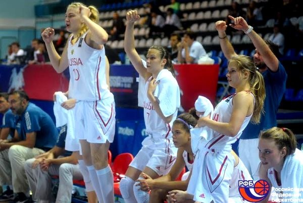 Россия вышла в четвертьфинал юниорского Чемпионата мира по баскетболу