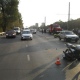 В Курске столкнулись две машины и два мотоцикла, пострадал один из мотоциклистов