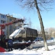 Курск. ГИБДД эвакуирует на платные стоянки транспорт, мешающий очистке дорог от снега