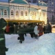 В Курской области уровень снега доходит до полуметра