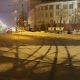 В центре Курска «Логан» протаранил остановку