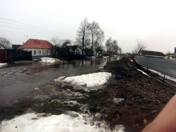 В Курске подтопило три улицы