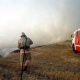 Пожарные просят курян не сжигать траву