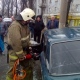 Курск. На улице Энгельса машина врезалась в столб