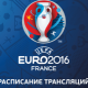 Расписание трансляций чемпионата Европы-2016 по футболу