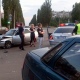 Курск. На проспекте Дружбы столкнулись два ВАЗа, ранен водитель