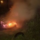 В центре Курска сгорел автомобиль «Дэу»