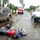 В Курске иномарка сбила мотоциклиста