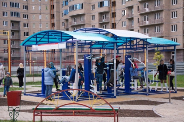 Тренажерная площадка от «ГРИННа» 14 сентября открылась на проспекте Анатолия Дериглазова Тренажерная площадка от «ГРИННа» 14 сентября открылась на проспекте Анатолия Дериглазова