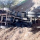 Под Курском перевернулся «КамАЗ»