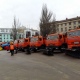 В Курске прошел парад коммунальной техники