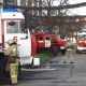 В Курске на ТЭЦ-1 тушат пожар