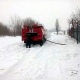 В Курской области загорелся автомобиль