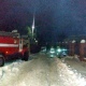 Курск. На пожаре в двухэтажном коттедже погиб мужчина