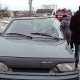 В Курске столкнулись грузовик и две легковушки