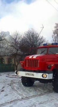 Возгорание произошло в Дмитриевском районе Возгорание произошло в Дмитриевском районе