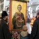 Курск. В Знаменский собор привезли икону целителя Пантелеимона