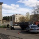 В Курске на повороте столкнулись учебный грузовик и мотоциклист