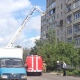 В Курске горела квартира в девятиэтажке