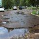 Курская область. Ремонт дворов могут не успеть завершить до морозов