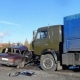 В Курской области «семерка» влетела под грузовик: ранены женщина и две маленькие девочки
