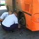В Курске пассажиров перевозили автобусы с неисправными тормозами