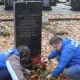 Курск. Волонтеры устроили уборку на Никитском кладбище