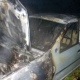 Ночью в Курске горел автомобиль «Рено Логан»