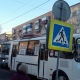 Авария в центре Курска затруднила движение маршруток (ФОТО)