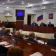 В зале заседаний Курской облдумы поменяли мебель