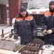 Курские спасатели прокатили школьников на снегоходе и квадроцикле
