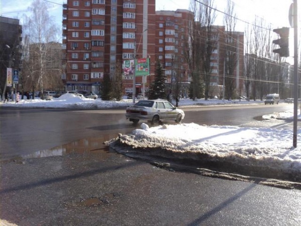 Перекресток, где случилось ДТП Перекресток, где случилось ДТП